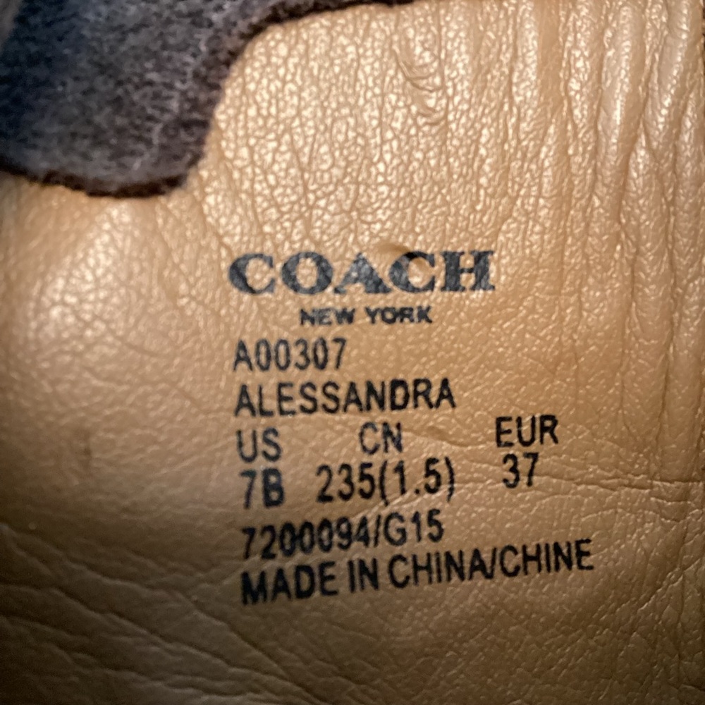 COACH Alessandra Ankle Boots - Picture 8 of 8